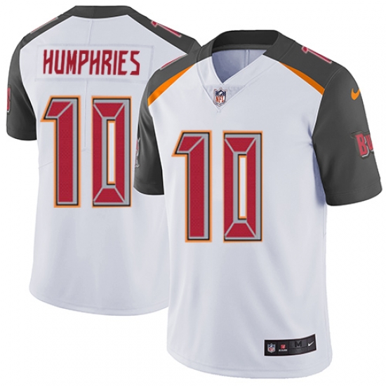 Men Nike Buccaneers #10 Adam Humphries White Stitched NFL Vapor Untouchable Limited Jersey Men Nike Buccaneers #10 Adam Humphries White Stitched NFL Vapor Untouchable Limited Jersey