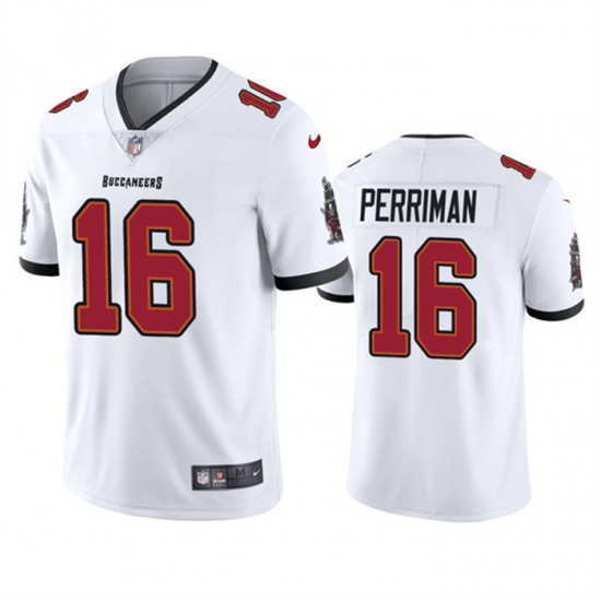Men Tampa Bay Buccaneers 16 Breshad Perriman White Vapor Untouchable Limited Stitched Jersey Men Tampa Bay Buccaneers 16 Breshad Perriman White Vapor Untouchable Limited Stitched Jersey