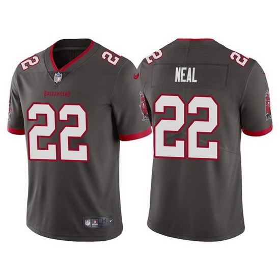 Men Tampa Bay Buccaneers 22 Keanu Neal Grey Vapor Untouchable Limited Stitched jersey Men Tampa Bay Buccaneers 22 Keanu Neal Grey Vapor Untouchable Limited Stitched jersey