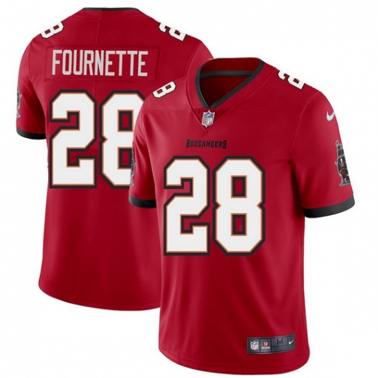 Men Tampa Bay Buccaneers 28 Leonard Fournette Men Nike Red Vapor Limited Jersey Men Tampa Bay Buccaneers 28 Leonard Fournette Men Nike Red Vapor Limited Jersey