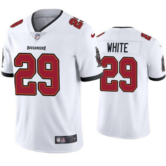Men Tampa Bay Buccaneers 29 Rachaad White White Vapor Untouchable Limited Stitched Jersey Men Tampa Bay Buccaneers 29 Rachaad White White Vapor Untouchable Limited Stitched Jersey