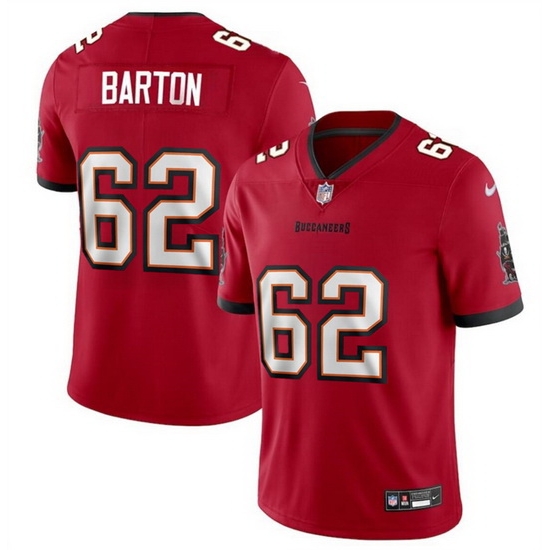 Men Tampa Bay Buccaneers 62 Graham Barton Red 2024 Draft Vapor Limited Stitched Jersey Men Tampa Bay Buccaneers 62 Graham Barton Red 2024 Draft Vapor Limited Stitched Jersey