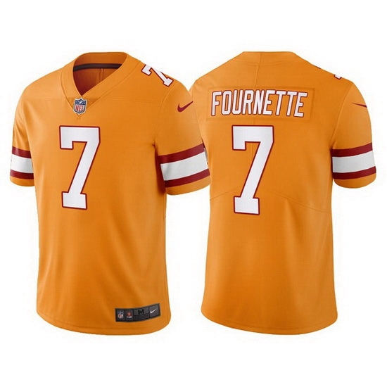 Men Tampa Bay Buccaneers 7 Leonard Fournette Orange Vapor Untouchable Limited Stitched jersey Men Tampa Bay Buccaneers 7 Leonard Fournette Orange Vapor Untouchable Limited Stitched jersey