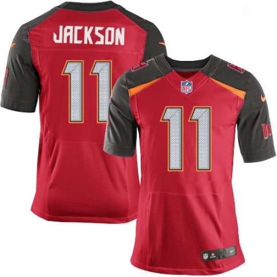 Mens Nike Tampa Bay Buccaneers 11 DeSean Jackson Elite Red Team Color NFL Jersey Mens Nike Tampa Bay Buccaneers 11 DeSean Jackson Elite Red Team Color NFL Jersey