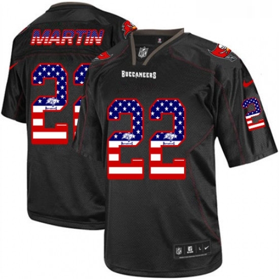 Mens Nike Tampa Bay Buccaneers 22 Doug Martin Elite Black USA Flag Fashion NFL Jersey Mens Nike Tampa Bay Buccaneers 22 Doug Martin Elite Black USA Flag Fashion NFL Jersey