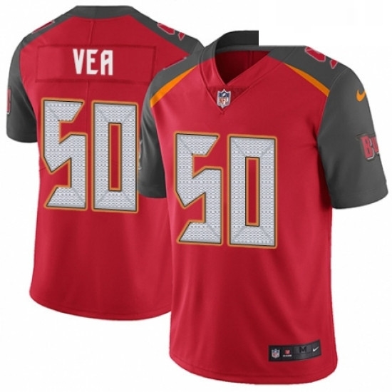 Mens Nike Tampa Bay Buccaneers 50 Vita Vea Red Team Color Vapor Untouchable Limited Player NFL Jersey Mens Nike Tampa Bay Buccaneers 50 Vita Vea Red Team Color Vapor Untouchable Limited Player NFL Jersey