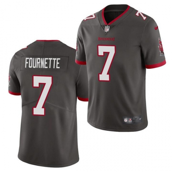 Men's Tampa Bay Buccaneers #7 Leonard Fournette Gray Vapor Untouchable Limited Stitched Jersey Men's Tampa Bay Buccaneers #7 Leonard Fournette Gray Vapor Untouchable Limited Stitched Jersey