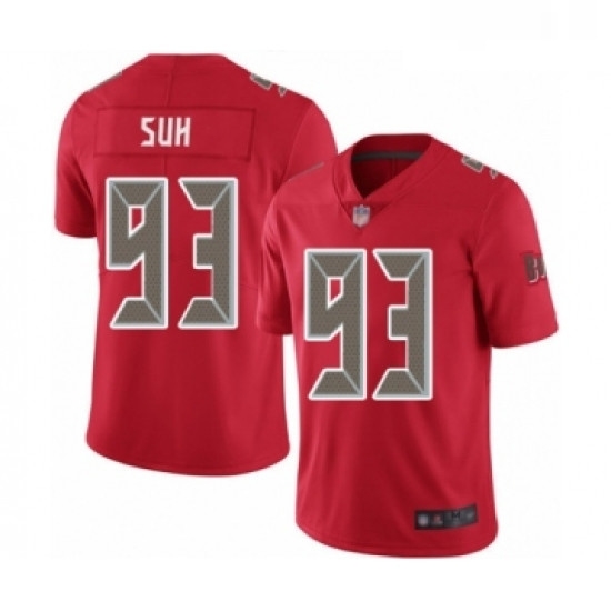 Mens Tampa Bay Buccaneers 93 Ndamukong Suh Limited Red Rush Vapor Untouchable Football Jersey Mens Tampa Bay Buccaneers 93 Ndamukong Suh Limited Red Rush Vapor Untouchable Football Jersey