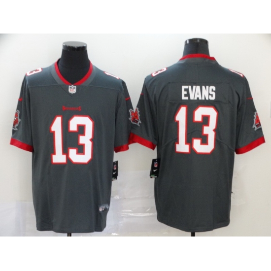 Nike Buccaneers 13 Mike Evans Gray New 2020 Vapor Untouchable Limited Jersey Nike Buccaneers 13 Mike Evans Gray New 2020 Vapor Untouchable Limited Jersey