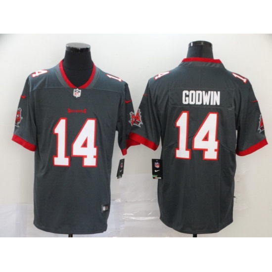 Nike Buccaneers 14 Chris Godwin Gray New 2020 Vapor Untouchable Limited Jersey Nike Buccaneers 14 Chris Godwin Gray New 2020 Vapor Untouchable Limited Jersey
