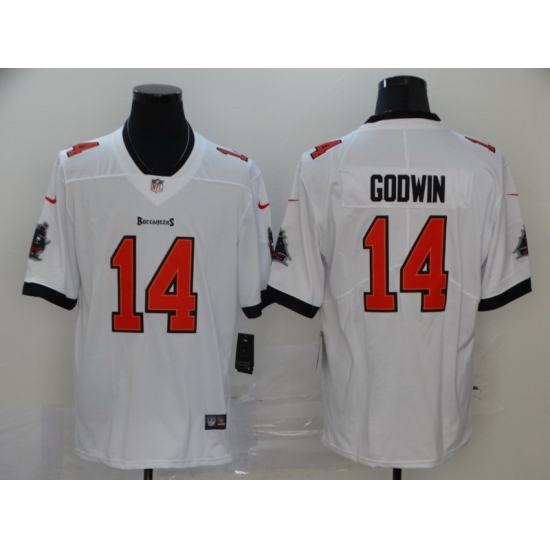 Nike Buccaneers 14 Chris Godwin White New 2020 Vapor Untouchable Limited Jersey Nike Buccaneers 14 Chris Godwin White New 2020 Vapor Untouchable Limited Jersey