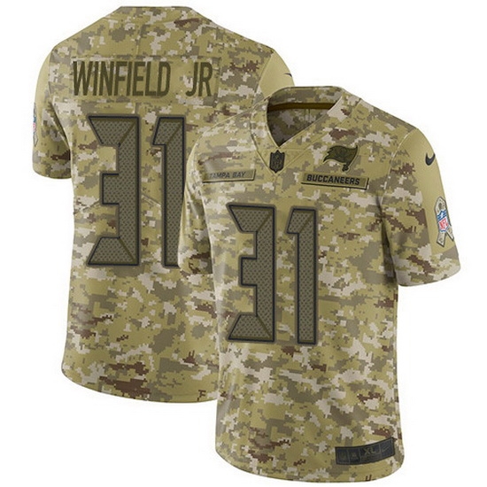 Nike Buccaneers 31 Antoine Winfield Jr Camo Men Stitched NFL Limited 2018 Salute To Service Jersey Nike Buccaneers 31 Antoine Winfield Jr Camo Men Stitched NFL Limited 2018 Salute To Service Jersey