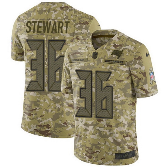 Nike Buccaneers 36 M J Stewart Camo Men Stitched NFL Limited 2018 Salute To Service Jersey Nike Buccaneers 36 M J Stewart Camo Men Stitched NFL Limited 2018 Salute To Service Jersey