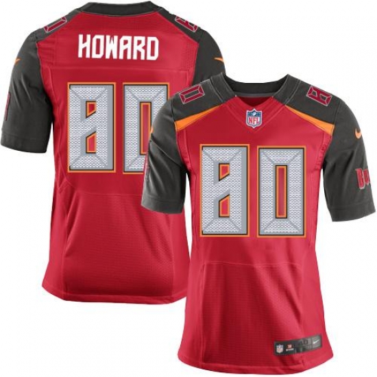 Nike Buccaneers #80 O J Howard Red Team Color Mens Stitched NFL New Elite Jersey Nike Buccaneers #80 O J Howard Red Team Color Mens Stitched NFL New Elite Jersey