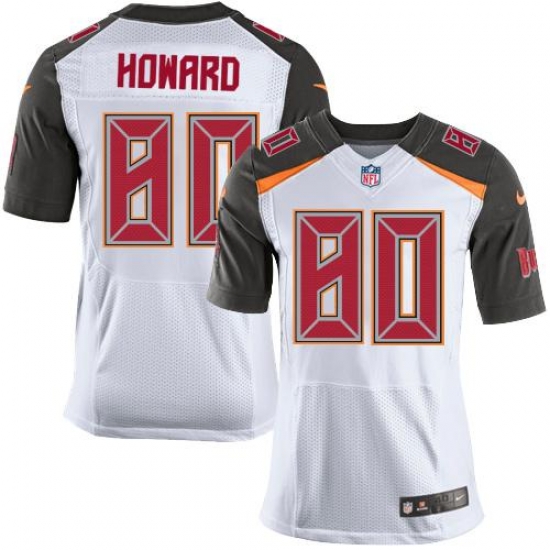 Nike Buccaneers #80 O J Howard White Mens Stitched NFL New Elite Jersey Nike Buccaneers #80 O J Howard White Mens Stitched NFL New Elite Jersey