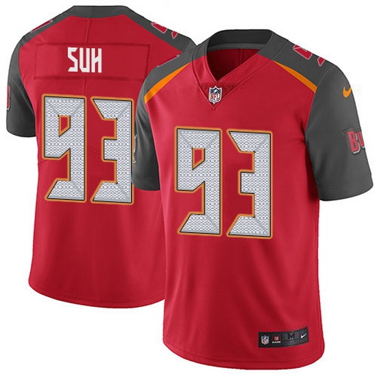 Nike Buccaneers 93 Ndamukong Suh Red Team Color Men Stitched NFL Vapor Untouchable Limited Jersey Nike Buccaneers 93 Ndamukong Suh Red Team Color Men Stitched NFL Vapor Untouchable Limited Jersey