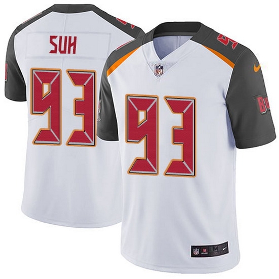 Nike Buccaneers 93 Ndamukong Suh White Men Stitched NFL Vapor Untouchable Limited Jersey Nike Buccaneers 93 Ndamukong Suh White Men Stitched NFL Vapor Untouchable Limited Jersey