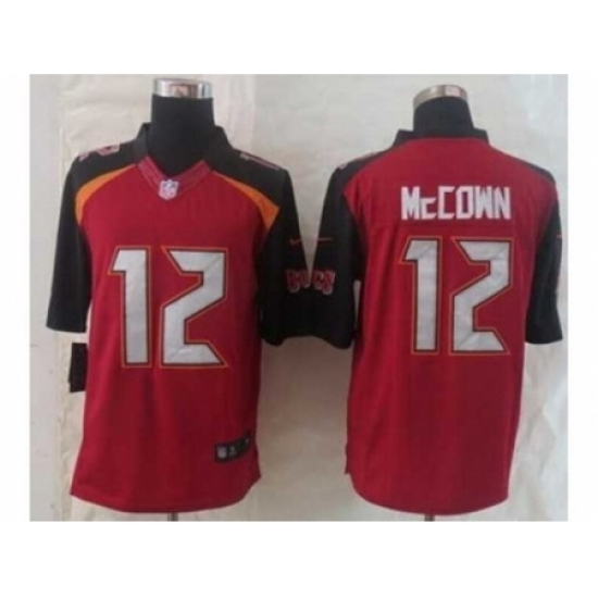 Nike Tampa Bay Buccaneers 12 Josh McCown Red limited NFL Jersey Nike Tampa Bay Buccaneers 12 Josh McCown Red limited NFL Jersey
