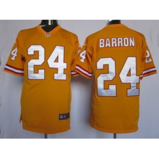 Nike Tampa Bay Buccaneers 24 Mark Barron Yellow Game NFL Jersey Nike Tampa Bay Buccaneers 24 Mark Barron Yellow Game NFL Jersey
