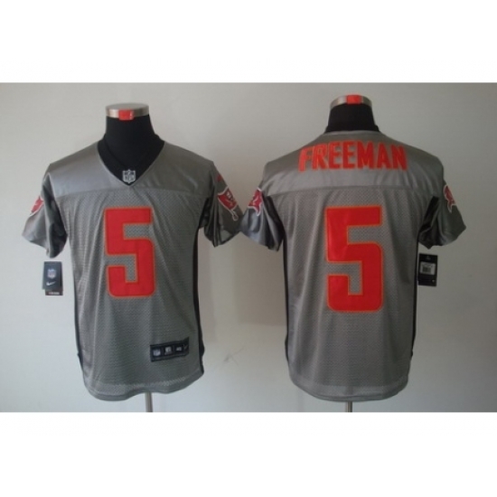 Nike Tampa Bay Buccaneers 5 Josh Freeman Grey Elite Shadow NFL Jersey Nike Tampa Bay Buccaneers 5 Josh Freeman Grey Elite Shadow NFL Jersey