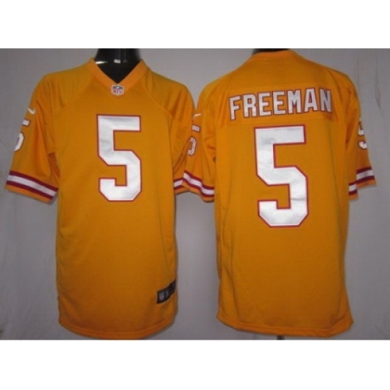 Nike Tampa Bay Buccaneers 5 Josh Freeman Yellow Game NFL Jersey Nike Tampa Bay Buccaneers 5 Josh Freeman Yellow Game NFL Jersey