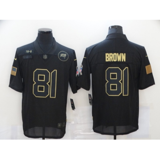 Nike Tampa Bay Buccaneers 81 Antonio Brown Black 2020 Salute To Service Limited Jersey Nike Tampa Bay Buccaneers 81 Antonio Brown Black 2020 Salute To Service Limited Jersey