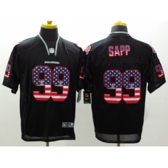 Nike Tampa Bay Buccaneers 99 Warren Sapp Black Elite USA Flag Fashion NFL Jersey Nike Tampa Bay Buccaneers 99 Warren Sapp Black Elite USA Flag Fashion NFL Jersey