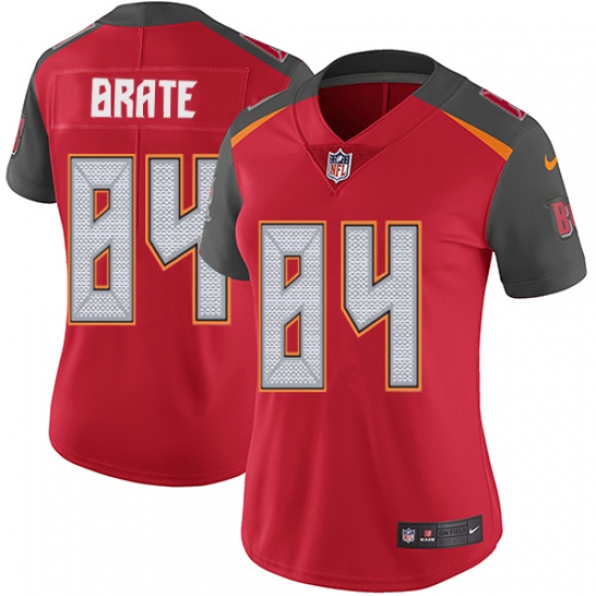 Nike Buccaneers #84 Cameron Brate Red Team Color Womens Stitched NFL Vapor Untouchable Limited Jersey Nike Buccaneers #84 Cameron Brate Red Team Color Womens Stitched NFL Vapor Untouchable Limited Jersey