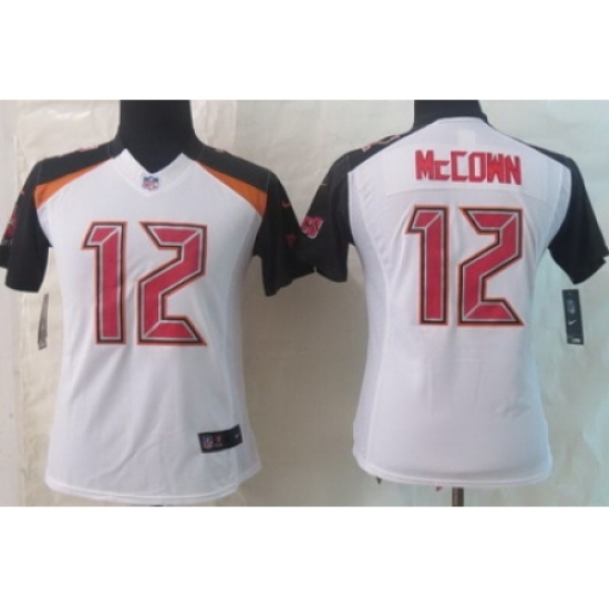 Women Nike Tampa Bay Buccaneers 12 Josh McCown White Limited NFL Jerseys Women Nike Tampa Bay Buccaneers 12 Josh McCown White Limited NFL Jerseys