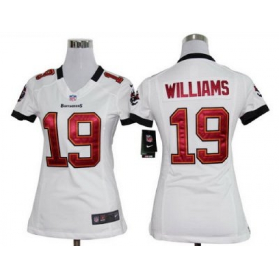 Women Nike Tampa Bay Buccaneers 19 Mike Williams White Jersey Women Nike Tampa Bay Buccaneers 19 Mike Williams White Jersey