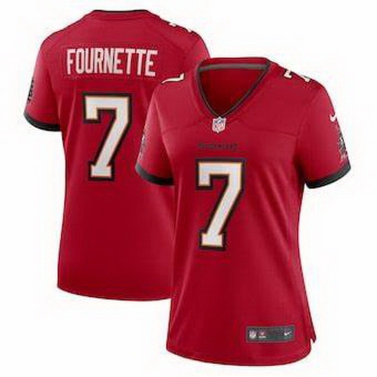 Women Nike Tampa Bay Buccaneers 7 Leonard Fournette Red Vapor Limited Jersey Women Nike Tampa Bay Buccaneers 7 Leonard Fournette Red Vapor Limited Jersey