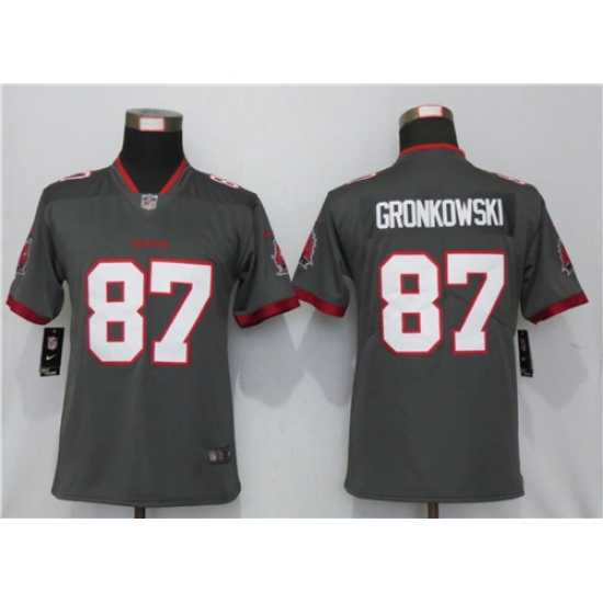Women Nike Tampa Bay Buccaneers 87 Gray Women New 2020 Vapor Untouchable Limited Jersey Women Nike Tampa Bay Buccaneers 87 Gray Women New 2020 Vapor Untouchable Limited Jersey