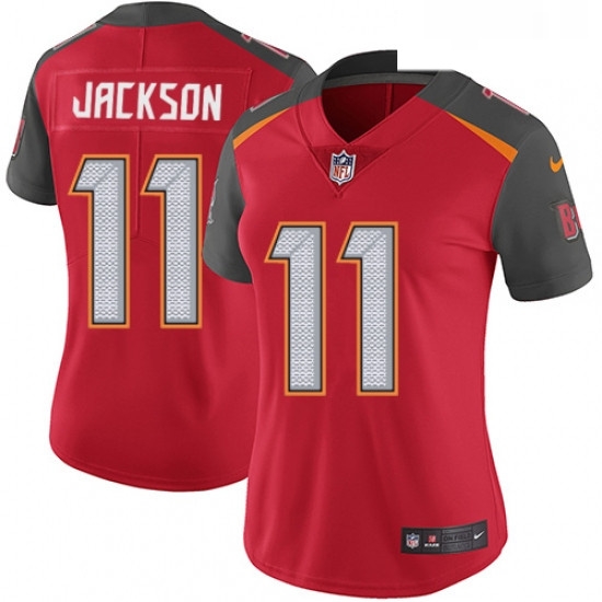 Womens Nike Tampa Bay Buccaneers 11 DeSean Jackson Elite Red Team Color NFL Jersey Womens Nike Tampa Bay Buccaneers 11 DeSean Jackson Elite Red Team Color NFL Jersey