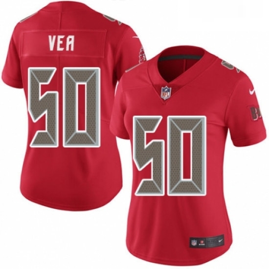 Womens Nike Tampa Bay Buccaneers 50 Vita Vea Limited Red Rush Vapor Untouchable NFL Jersey Womens Nike Tampa Bay Buccaneers 50 Vita Vea Limited Red Rush Vapor Untouchable NFL Jersey