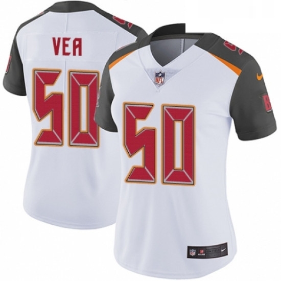 Womens Nike Tampa Bay Buccaneers 50 Vita Vea White Vapor Untouchable Limited Player NFL Jersey Womens Nike Tampa Bay Buccaneers 50 Vita Vea White Vapor Untouchable Limited Player NFL Jersey