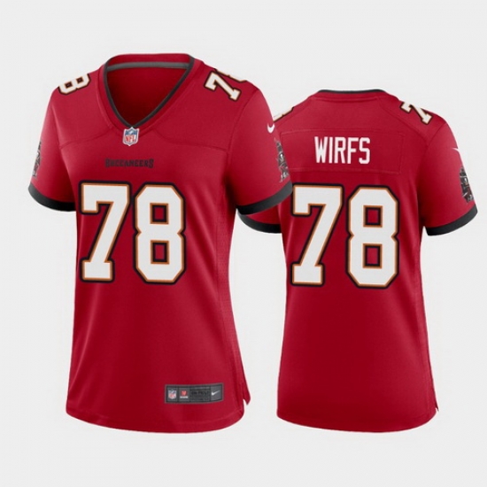 women tristan wirfs tampa bay buccaneers red game jersey 2020 women tristan wirfs tampa bay buccaneers red game jersey 2020