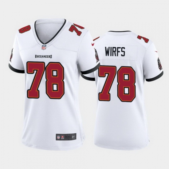 women tristan wirfs tampa bay buccaneers white game jersey 2020 women tristan wirfs tampa bay buccaneers white game jersey 2020