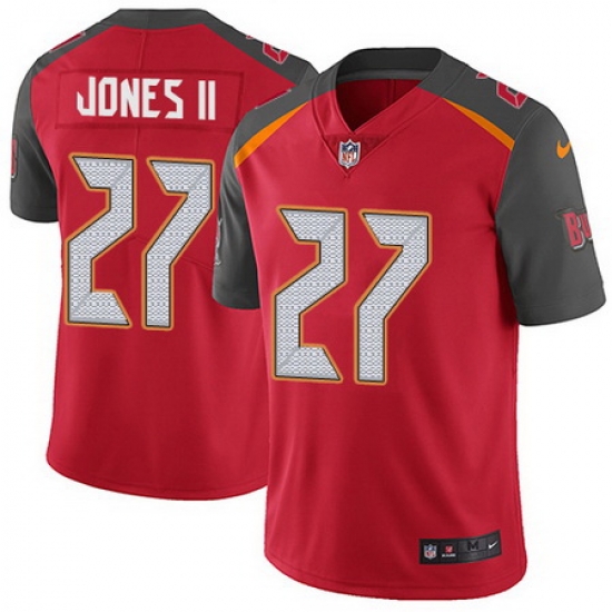 Nike Buccaneers #27 Ronald Jones II Red Team Color Youth Stitched NFL Vapor Untouchable Limited Jersey Nike Buccaneers #27 Ronald Jones II Red Team Color Youth Stitched NFL Vapor Untouchable Limited Jersey