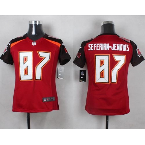 Nike Buccaneers #87 Austin Seferian Jenkins Red Team Color Youth Stitched NFL New Elite Jersey Nike Buccaneers #87 Austin Seferian Jenkins Red Team Color Youth Stitched NFL New Elite Jersey