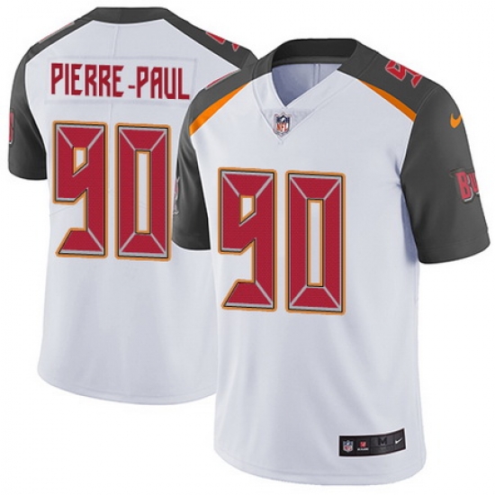Nike Buccaneers #90 Jason Pierre Paul White Youth Stitched NFL Vapor Untouchable Limited Jersey Nike Buccaneers #90 Jason Pierre Paul White Youth Stitched NFL Vapor Untouchable Limited Jersey