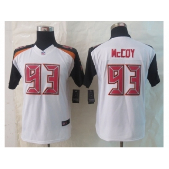 Nike Youth Tampa Bay Buccaneers #93 McCoy White Jerseys(2014 New)