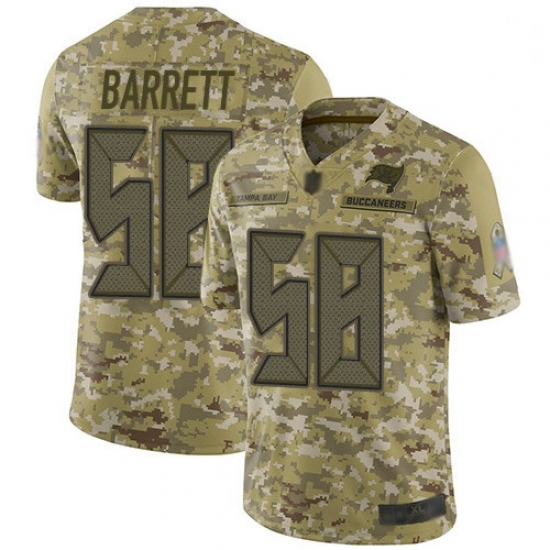 Youth Buccaneers 58 Shaquil Barrett Camo Stitched Football Limited 2018 Salute to Service Jersey Youth Buccaneers 58 Shaquil Barrett Camo Stitched Football Limited 2018 Salute to Service Jersey