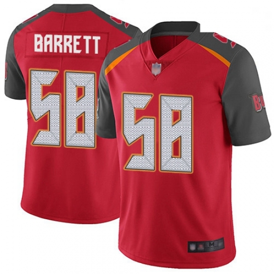 Youth Buccaneers 58 Shaquil Barrett Red Team Color Stitched Football Vapor Untouchable Limited Jersey Youth Buccaneers 58 Shaquil Barrett Red Team Color Stitched Football Vapor Untouchable Limited Jersey
