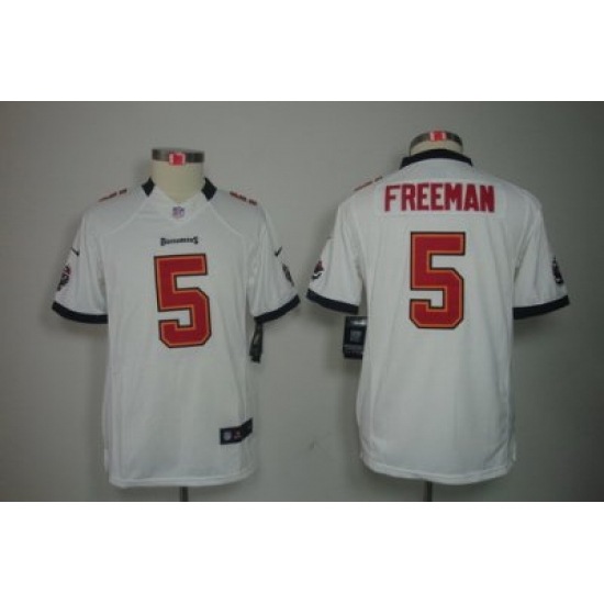 Youth Nike Tampa Bay Buccanee #5 Josh Freeman White Color Limited Jerseys Youth Nike Tampa Bay Buccanee #5 Josh Freeman White Color Limited Jerseys