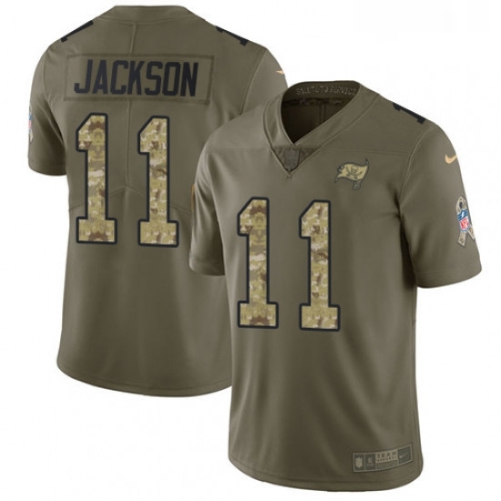Youth Nike Tampa Bay Buccaneers 11 DeSean Jackson Limited OliveCamo 2017 Salute to Service NFL Jersey Youth Nike Tampa Bay Buccaneers 11 DeSean Jackson Limited OliveCamo 2017 Salute to Service NFL Jersey