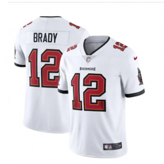 Youth Nike Tampa Bay Buccaneers 12 Tom Brady White Vapor Limited NFL Stitched Jersey Youth Nike Tampa Bay Buccaneers 12 Tom Brady White Vapor Limited NFL Stitched Jersey