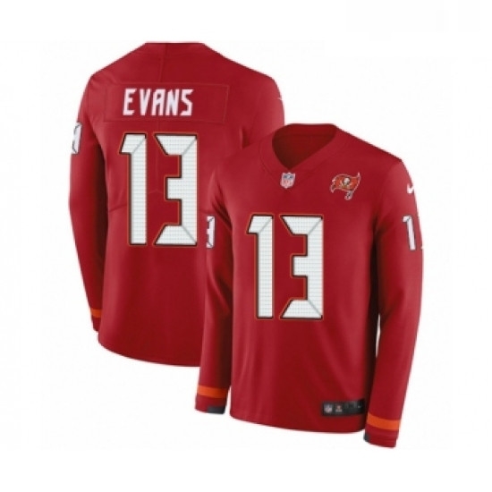 Youth Nike Tampa Bay Buccaneers 13 Mike Evans Limited Red Therma Long Sleeve NFL Jersey Youth Nike Tampa Bay Buccaneers 13 Mike Evans Limited Red Therma Long Sleeve NFL Jersey