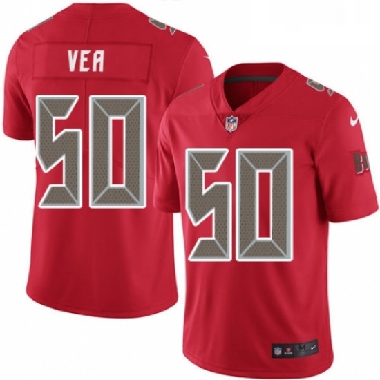 Youth Nike Tampa Bay Buccaneers 50 Vita Vea Limited Red Rush Vapor Untouchable NFL Jersey Youth Nike Tampa Bay Buccaneers 50 Vita Vea Limited Red Rush Vapor Untouchable NFL Jersey