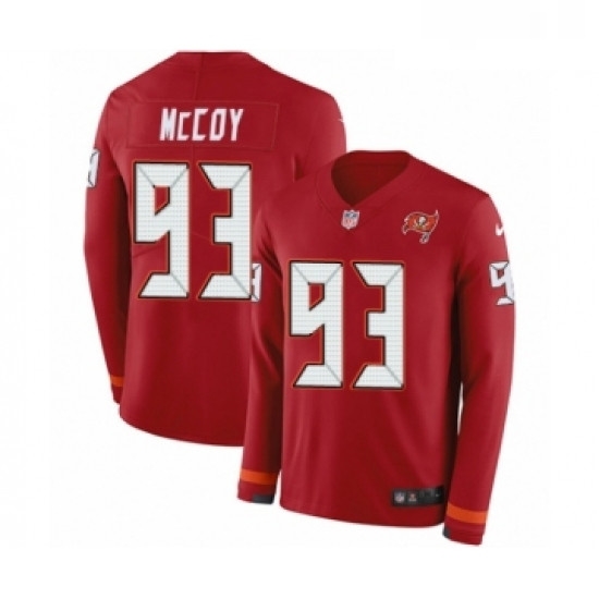 Youth Nike Tampa Bay Buccaneers 93 Gerald McCoy Limited Red Therma Long Sleeve NFL Jersey Youth Nike Tampa Bay Buccaneers 93 Gerald McCoy Limited Red Therma Long Sleeve NFL Jersey