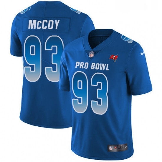 Youth Nike Tampa Bay Buccaneers 93 Gerald McCoy Limited Royal Blue 2018 Pro Bowl NFL Jersey Youth Nike Tampa Bay Buccaneers 93 Gerald McCoy Limited Royal Blue 2018 Pro Bowl NFL Jersey